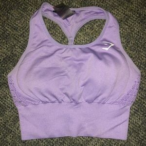 Lavender gym shark sports bra❤️